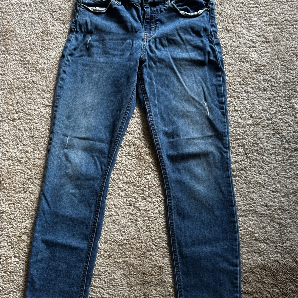 Eunina Women's Dark Blue Skinny Jeans
